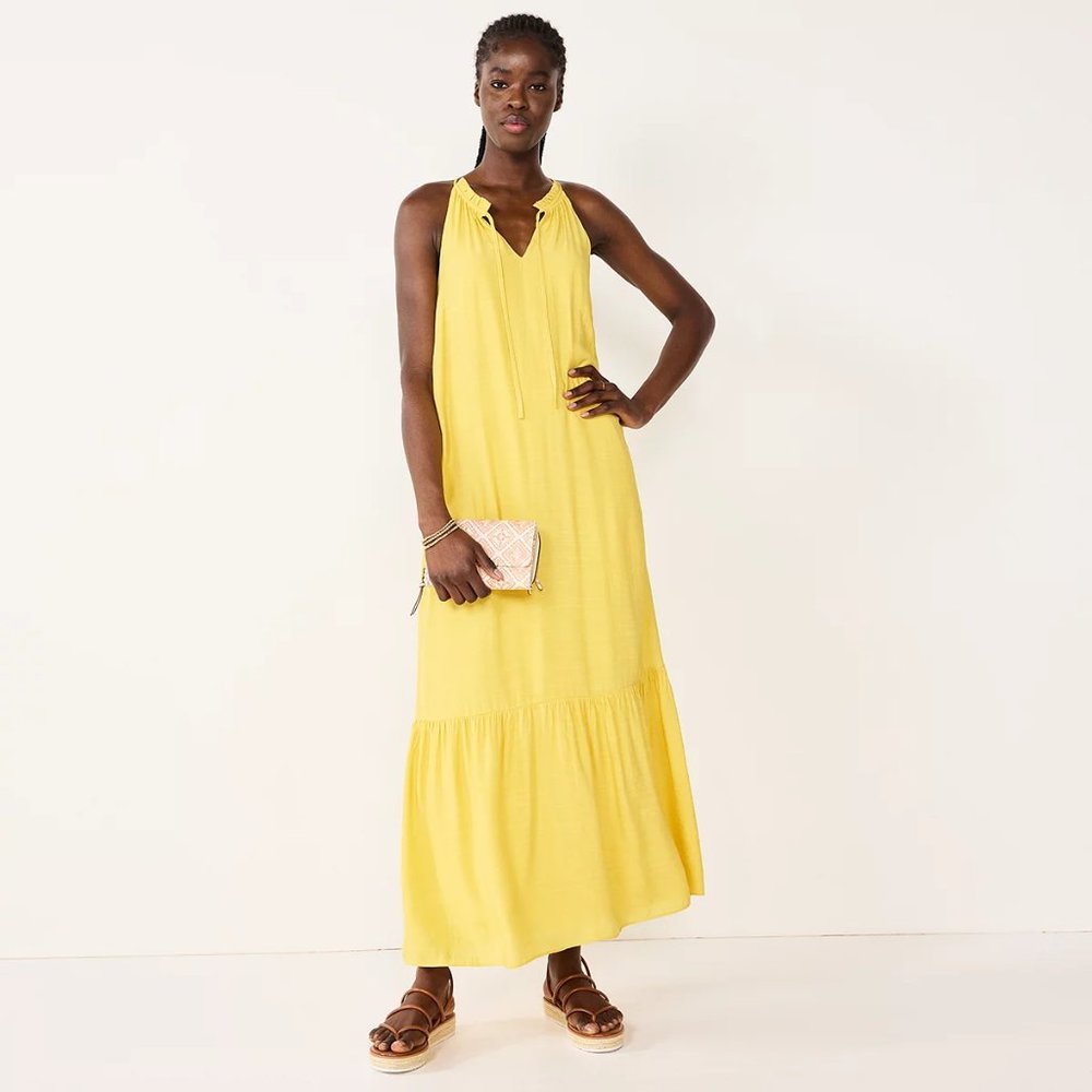 Yellow Maxi Dress